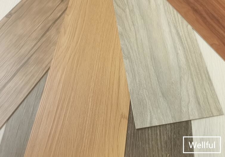 Peel And Stick Flooring 1.2mm / 1.5mm / 1.8mm Water Proofed Slip Resistance