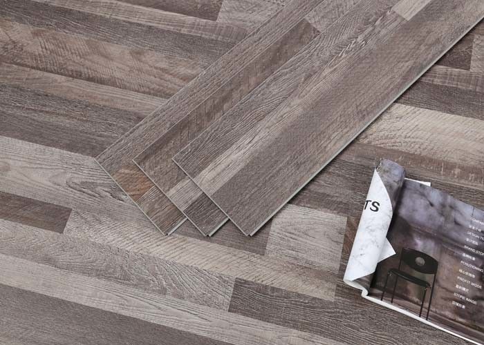 Fire Resistance 4.2mm Interlocking Luxury Vinyl Plank Flooring