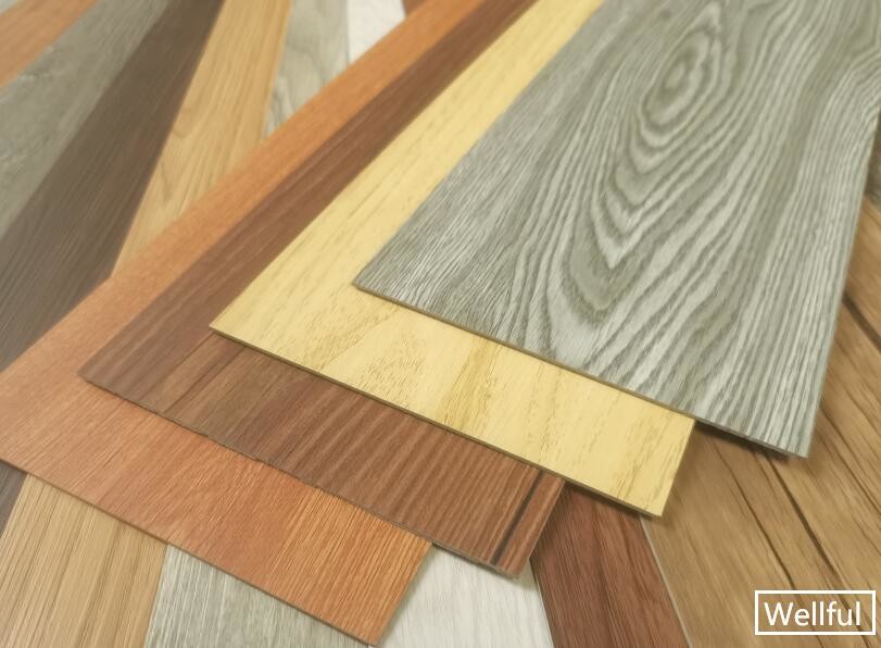 Wood LVT Flooring Vinyl Flooring 2.0mm Wear Layer 0.07mm Fire Resistance